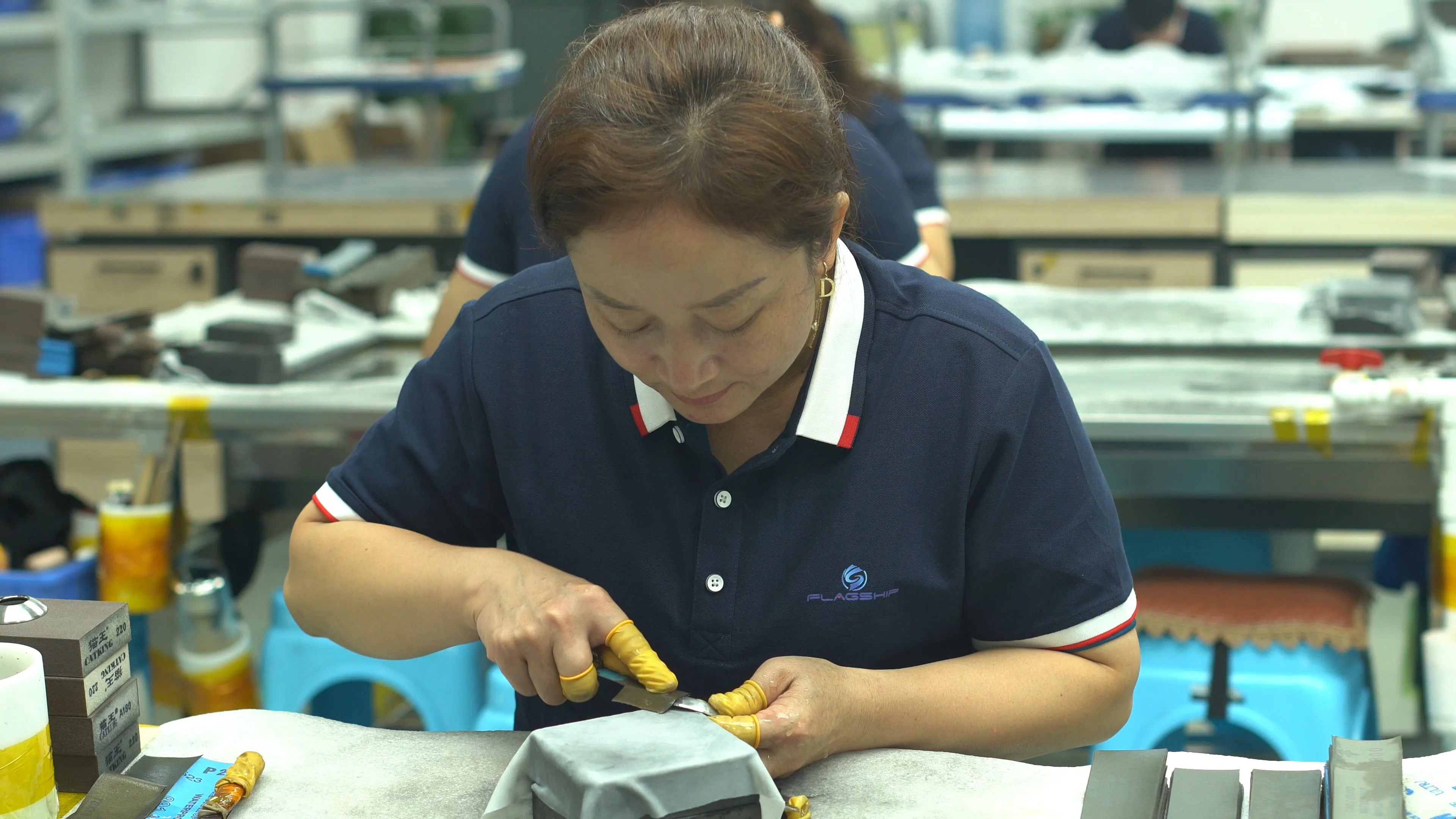 CNC Machining sanding area
